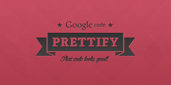 代码高亮插件code-prettify