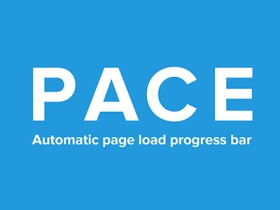 pace.js 网页自动加载进度条 JavaScript 插件