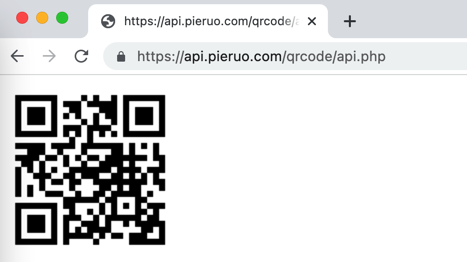 使用 PHP 类库 PHP QR Code 生成二维码